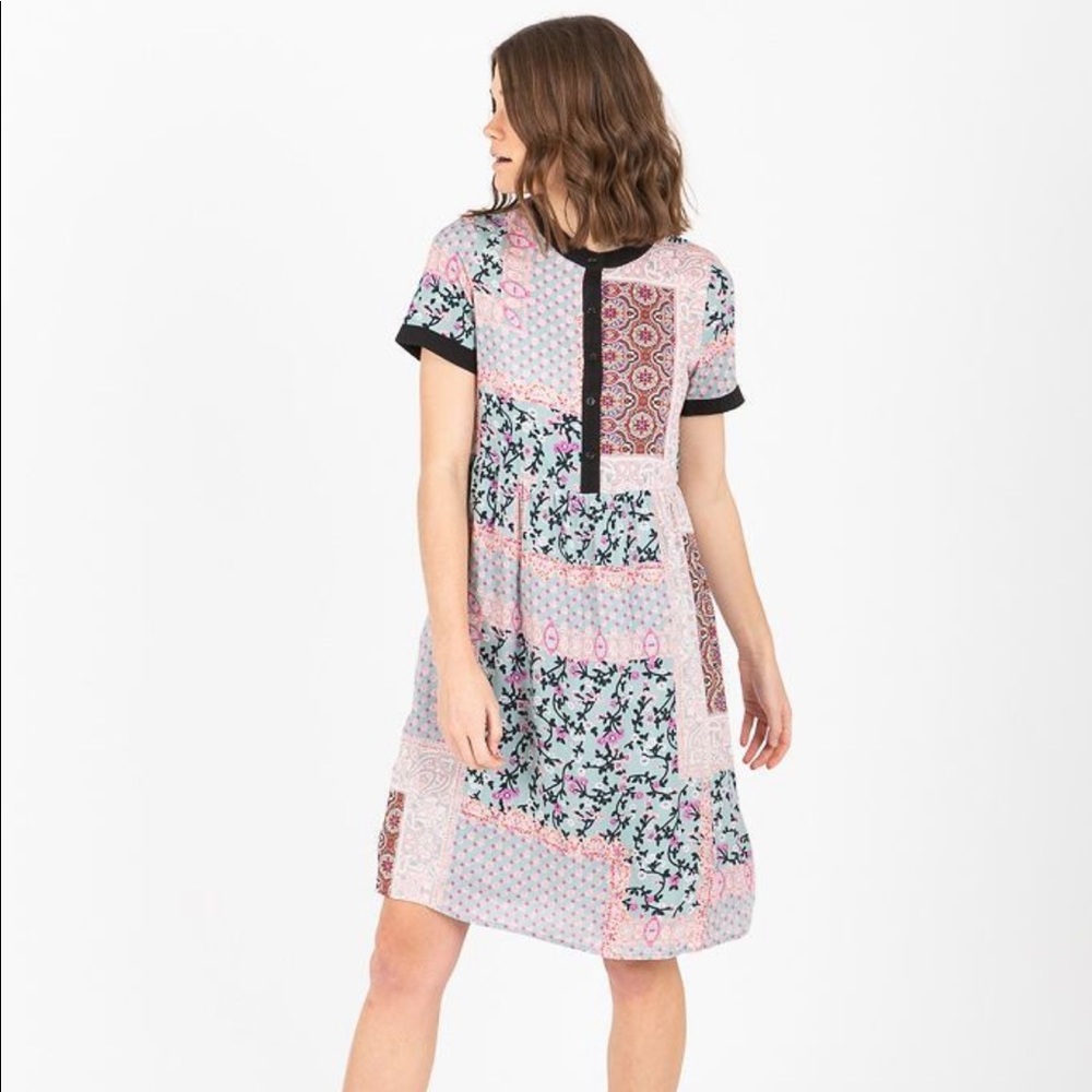 Piper And Scoot Grace Patch Trim Dress - image 3